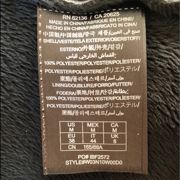 GUESS FAUX SUEDE LEATHER LIGHTWEIGHT JACKET🧥Sz M - Picture 17 of 17